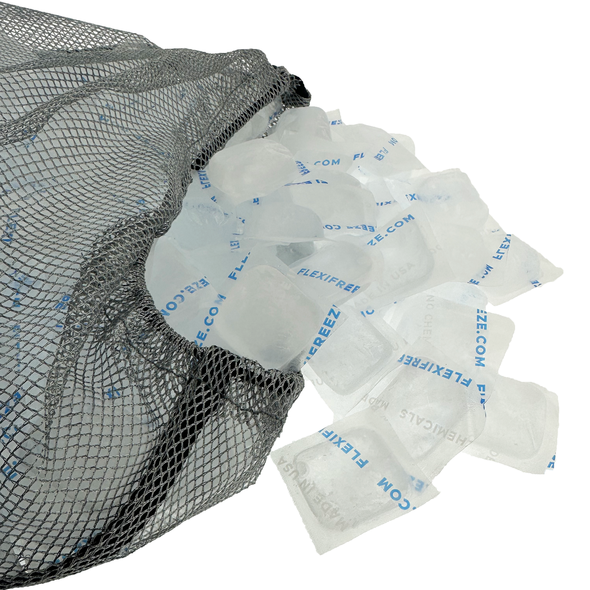 Cooler Cubes 8 lb Bag- Refreezable Ice Cubes