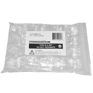 FlexiFreeze bagged set of 1 by 8 ice strips, 12 pack