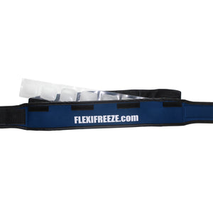 FlexiFreeze Cooling Collar, blue, with 1 ice strip